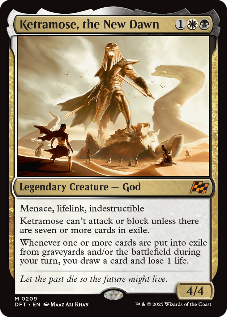 Magic: The Gathering - Ketramose, the New Dawn - Aetherdrift