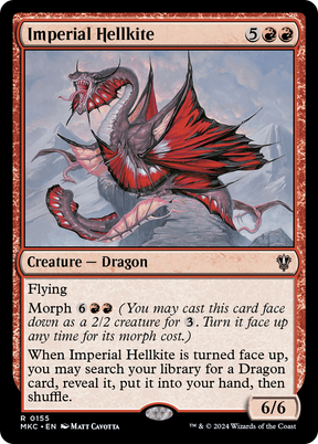Magic: The Gathering - Imperial Hellkite - Murders at Karlov Manor Commander