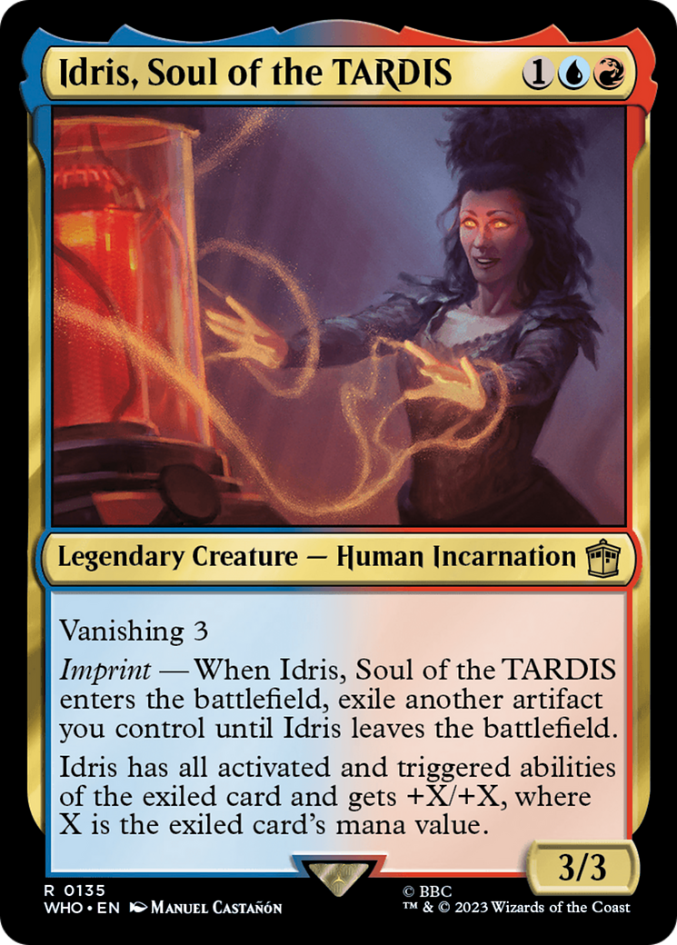 Magic: The Gathering - Idris, Soul of the TARDIS Foil - Doctor Who