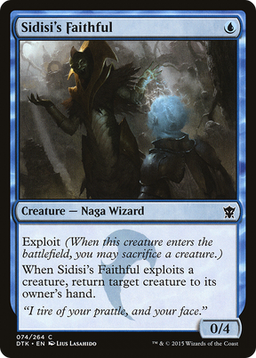 Magic: The Gathering - Sidisi's Faithful Foil - Dragons of Tarkir