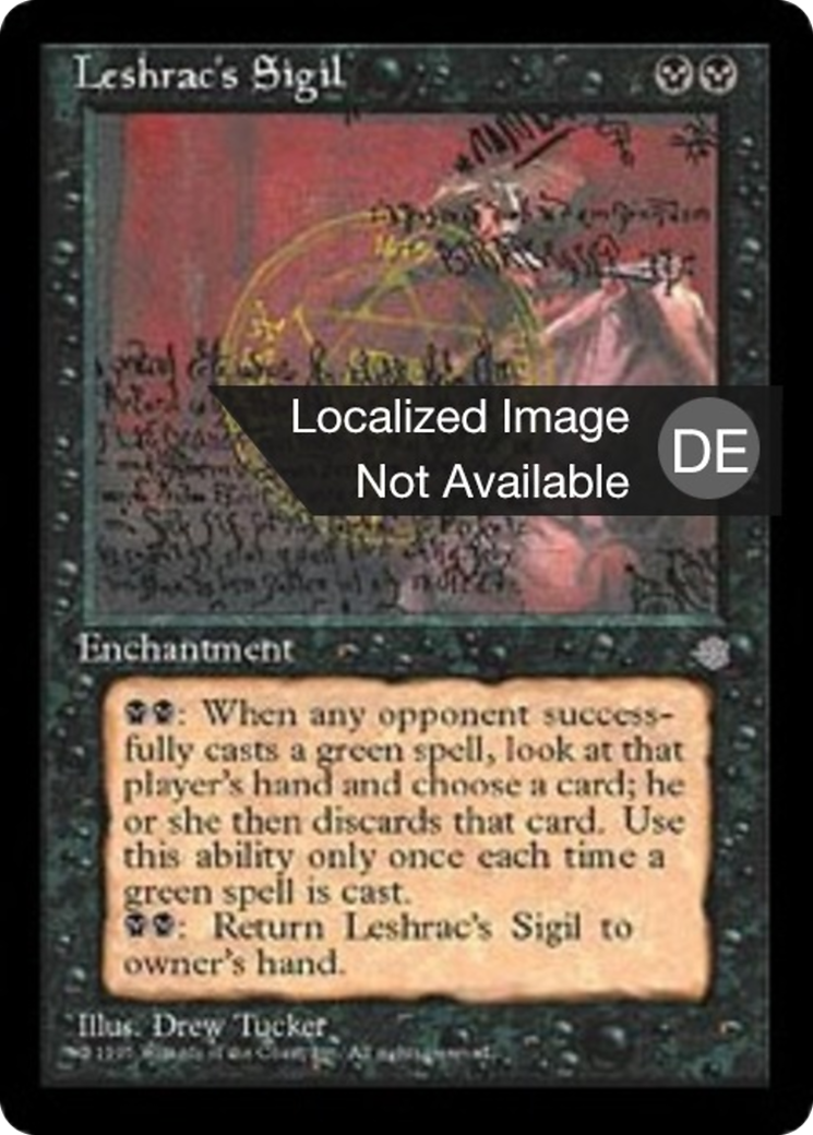 Magic: The Gathering - Leshracs Siegel - Ice Age