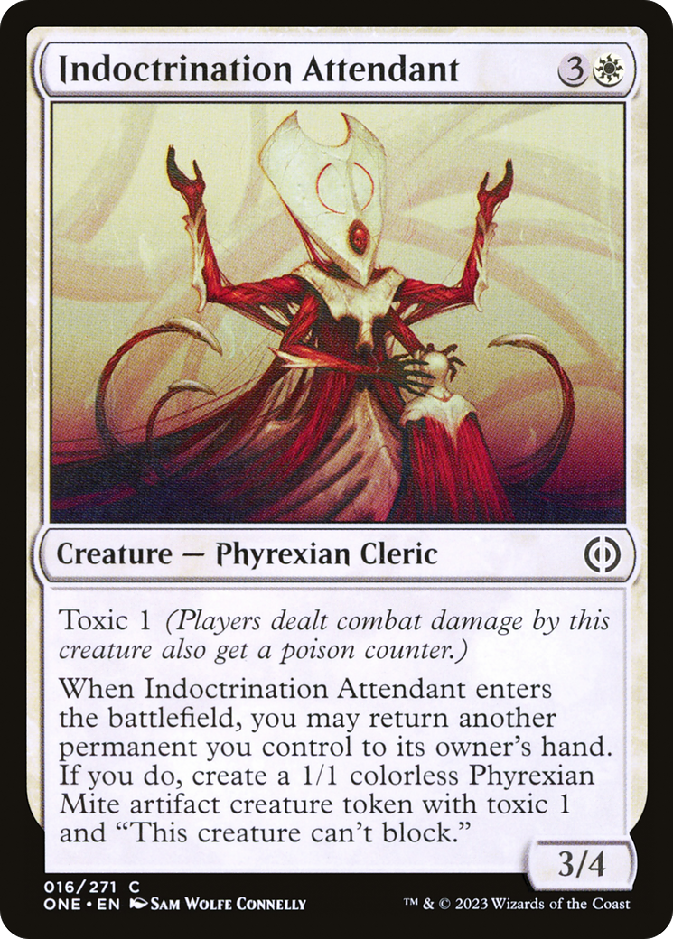 Magic: The Gathering - Indoctrination Attendant Foil - Phyrexia: All Will Be One