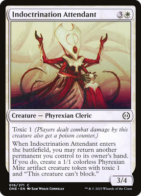 Magic: The Gathering - Indoctrination Attendant Foil - Phyrexia: All Will Be One