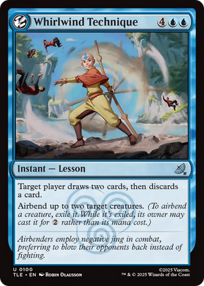 Magic: The Gathering - Whirlwind Technique - Avatar: The Last Airbender Eternal