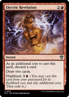 Magic: The Gathering - Electric Revelation - Outlaws of Thunder Junction Commander