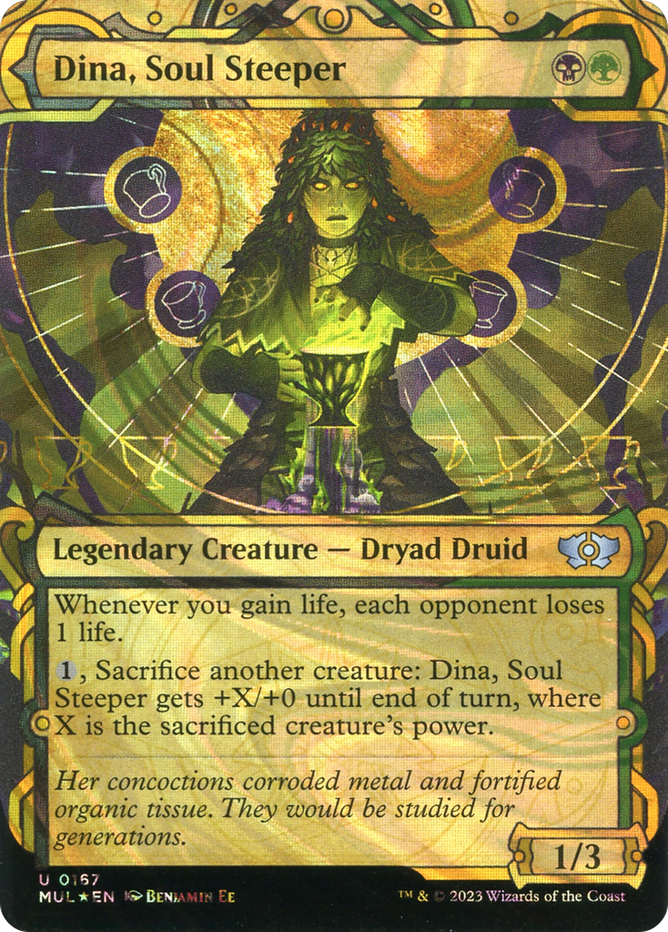 Magic: The Gathering - Dina, Soul Steeper Foil - Multiverse Legends