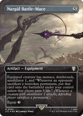 Magic: The Gathering - Nazgûl Battle-Mace Foil - Tales of Middle-earth Commander