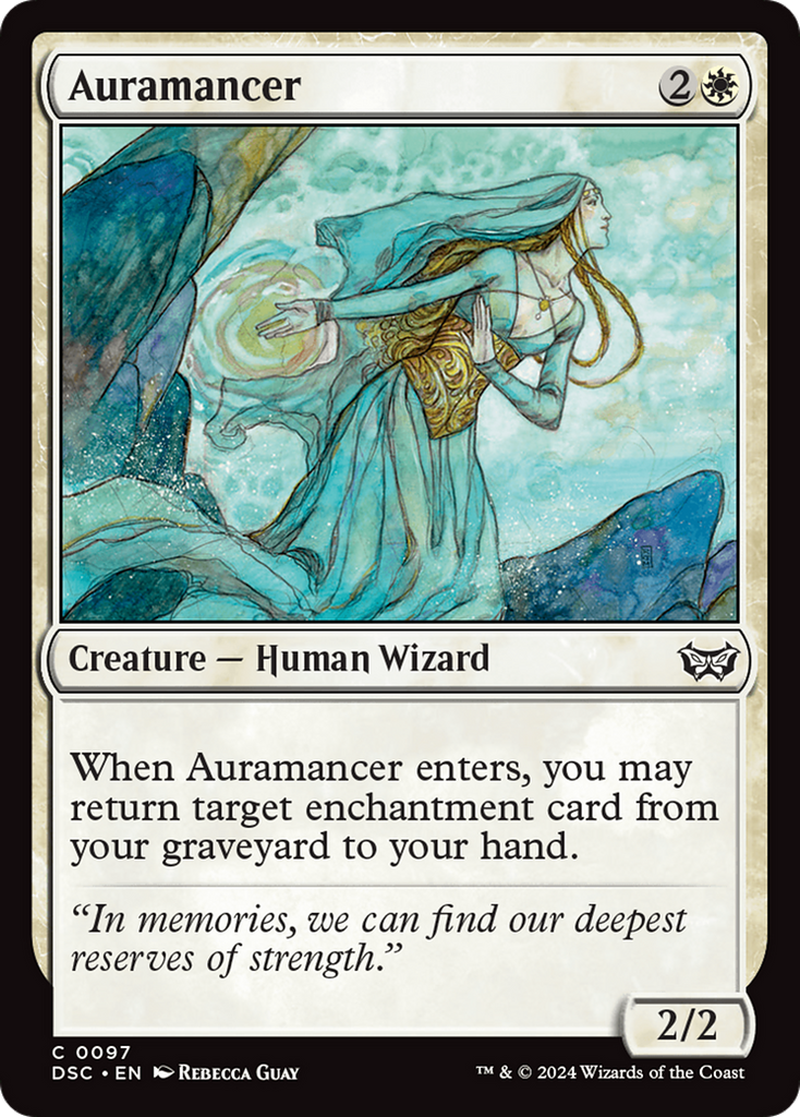 Magic: The Gathering - Auramancer - Duskmourn: House of Horror Commander