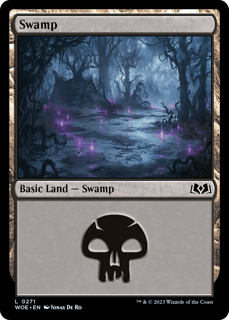 Magic: The Gathering - Swamp #271 Foil - Wilds of Eldraine