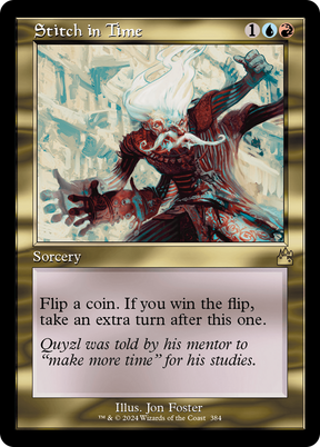 Magic: The Gathering - Stitch in Time Foil - Ravnica Remastered