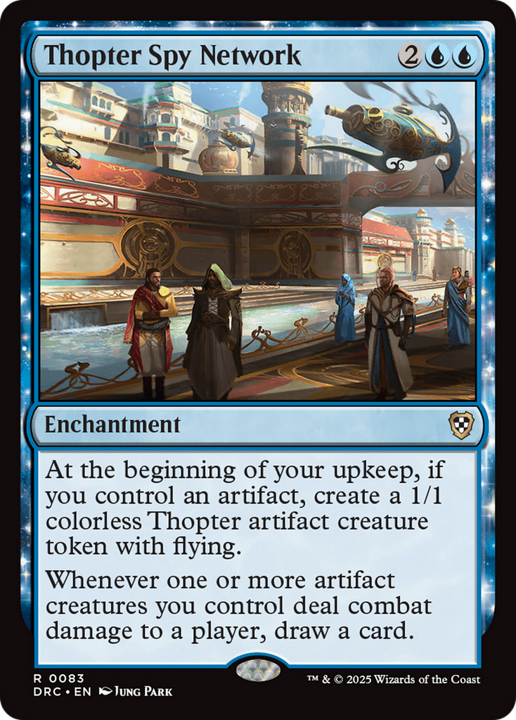 Magic: The Gathering - Thopter Spy Network - Aetherdrift Commander