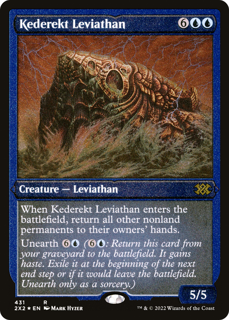 Magic: The Gathering - Kederekt Leviathan Foil - Double Masters 2022