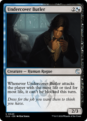 Magic: The Gathering - Undercover Butler - Ravnica: Clue Edition