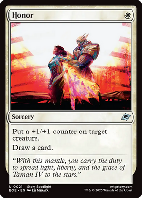 Magic: The Gathering - Honor - Edge of Eternities