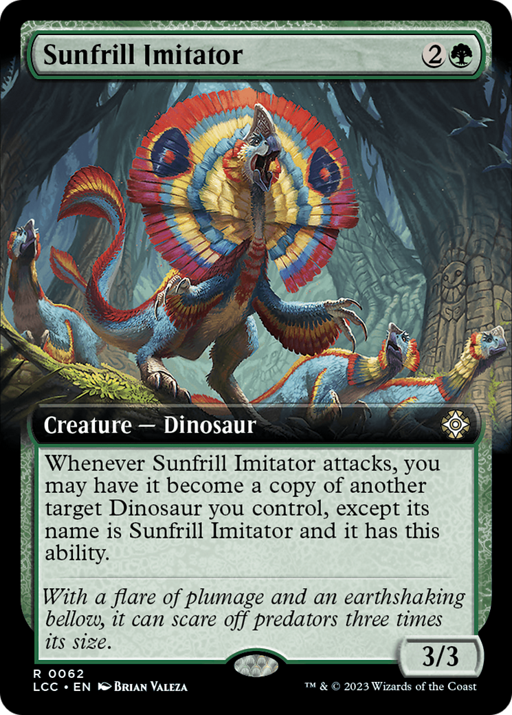 Magic: The Gathering - Sunfrill Imitator Foil - The Lost Caverns of Ixalan Commander