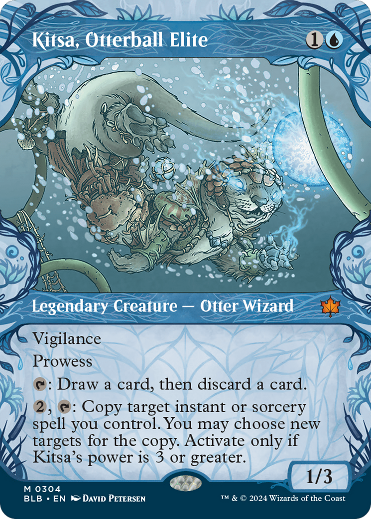 Magic: The Gathering - Kitsa, Otterball Elite Foil - Bloomburrow