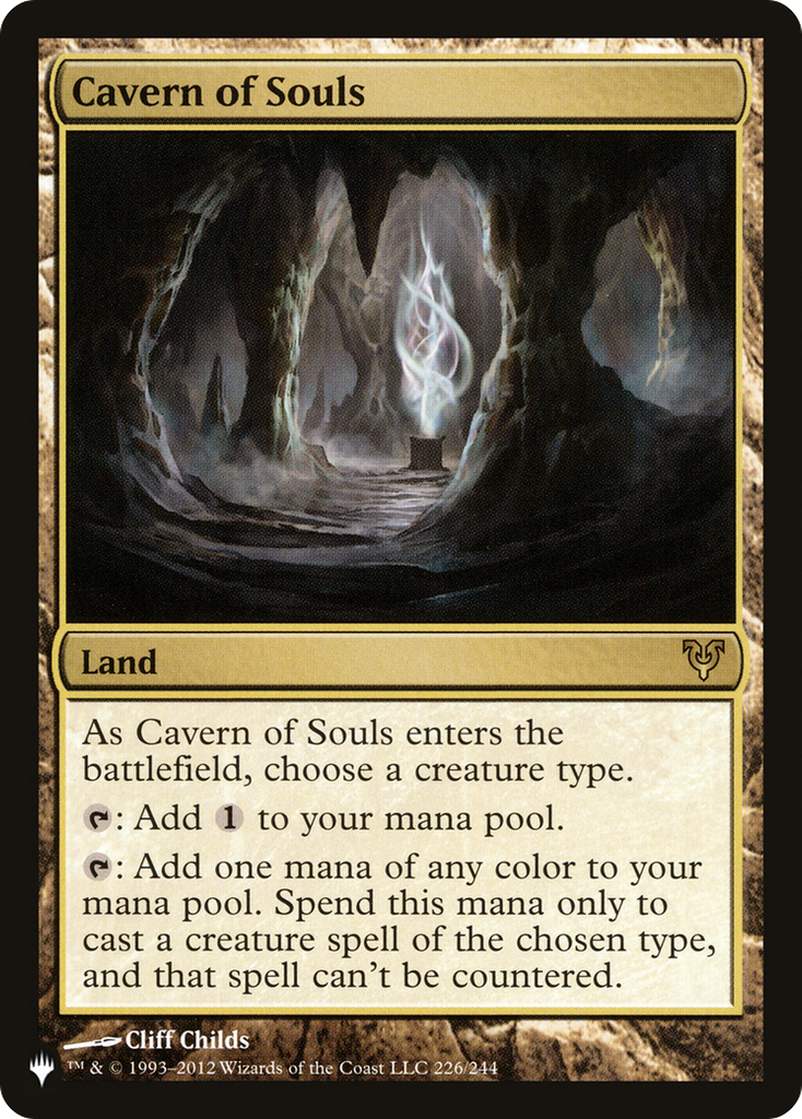 Magic: The Gathering - Cavern of Souls - The List