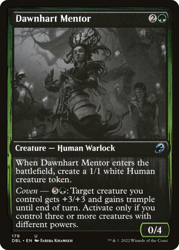 Magic: The Gathering - Dawnhart Mentor - Innistrad: Double Feature