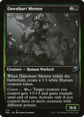 Magic: The Gathering - Dawnhart Mentor Foil - Innistrad: Double Feature