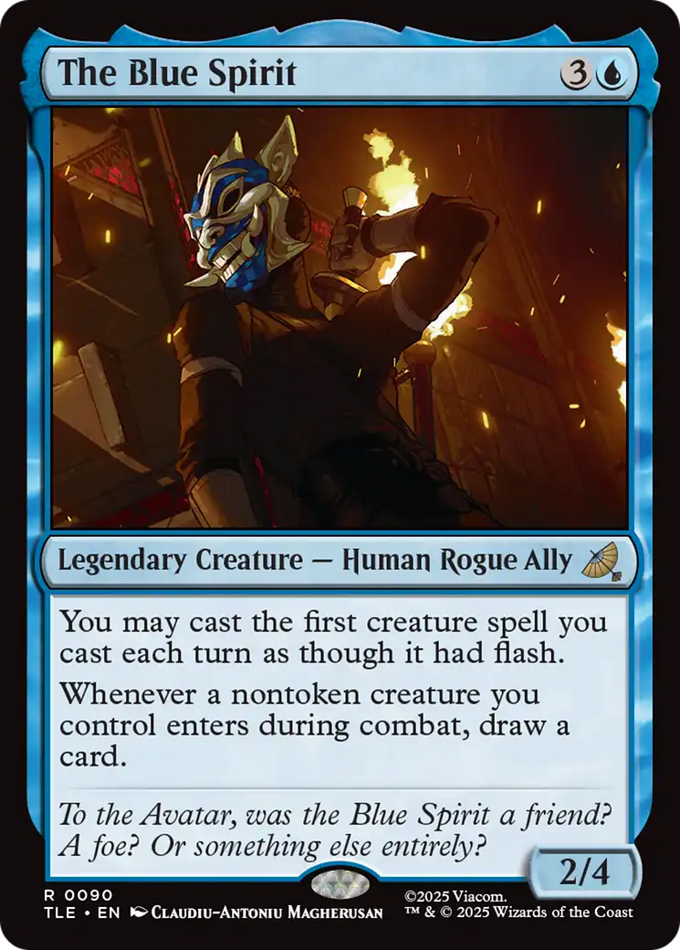 Magic: The Gathering - The Blue Spirit - Avatar: The Last Airbender Eternal