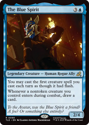 Magic: The Gathering - The Blue Spirit - Avatar: The Last Airbender Eternal