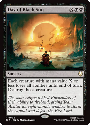 Magic: The Gathering - Day of Black Sun - Avatar: The Last Airbender