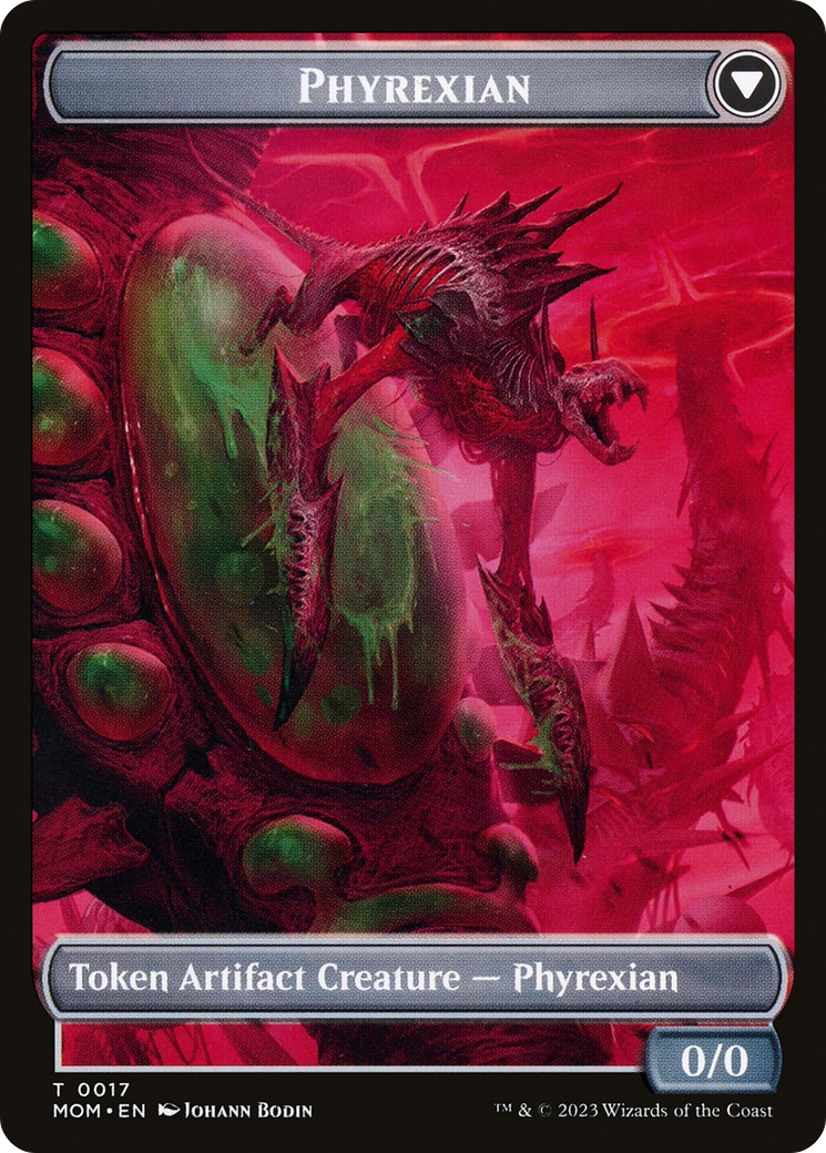 Magic: The Gathering - Incubator // Phyrexian Token - March of the Machine Tokens