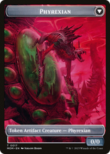 Magic: The Gathering - Incubator // Phyrexian Token - March of the Machine Tokens
