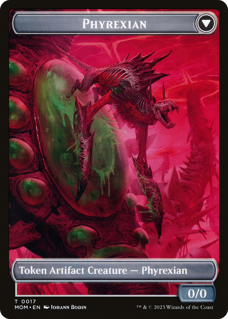 Magic: The Gathering - Incubator // Phyrexian Token - March of the Machine Tokens