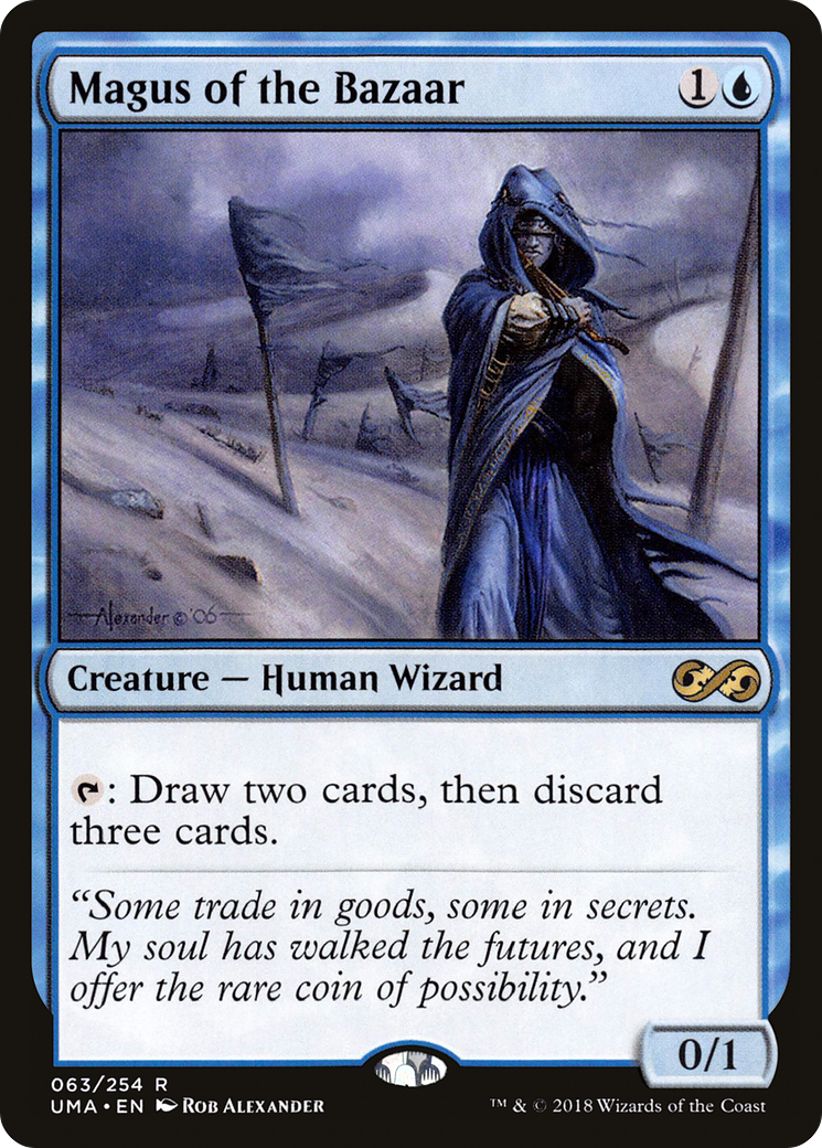 Magic: The Gathering - Magus of the Bazaar Foil - Ultimate Masters