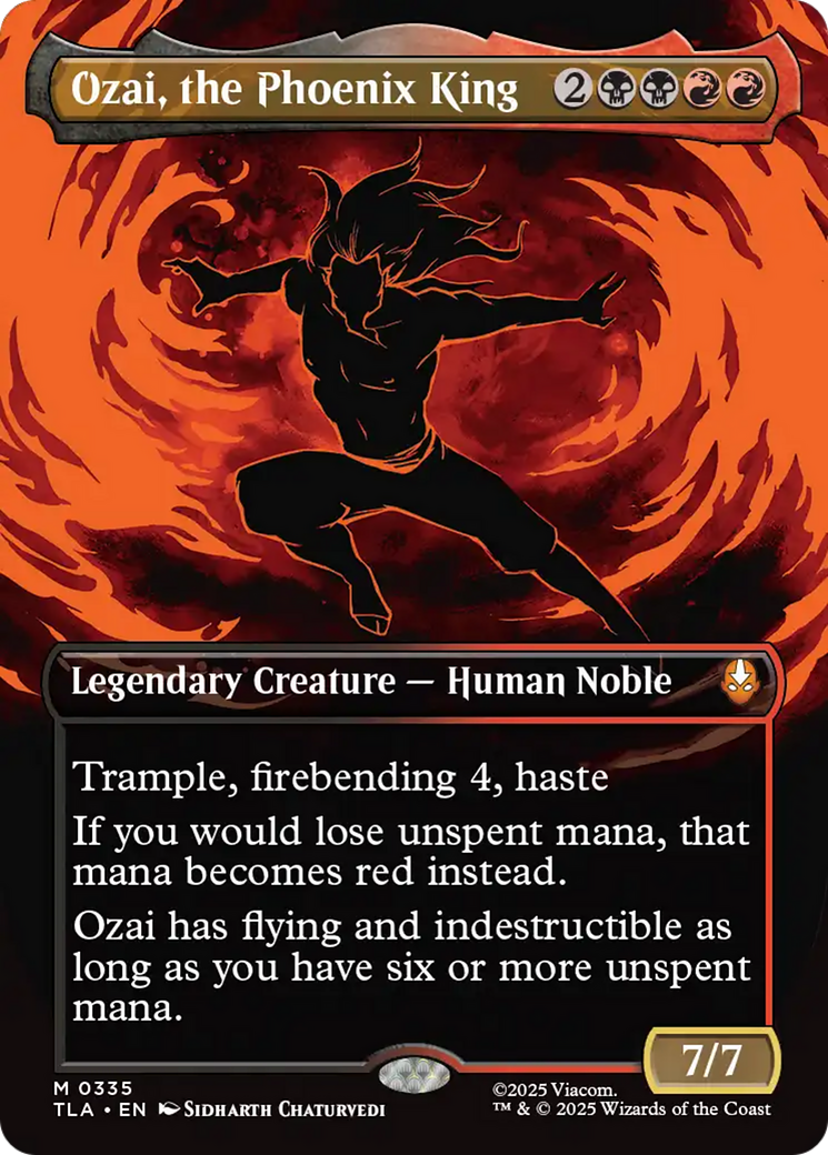 Magic: The Gathering - Ozai, the Phoenix King - Avatar: The Last Airbender