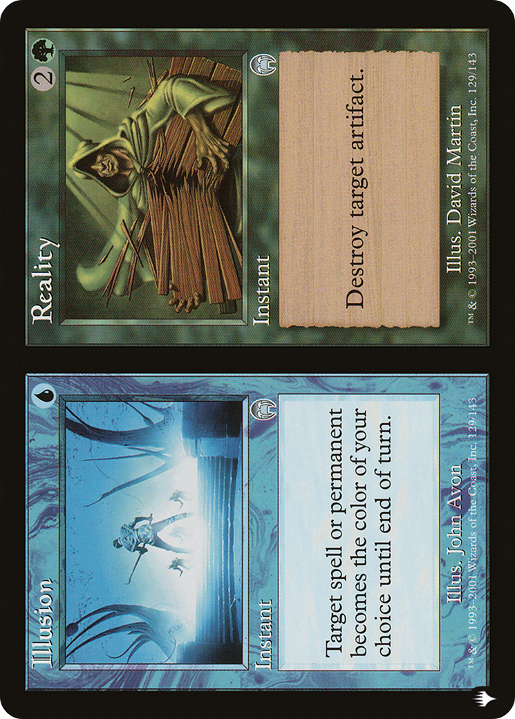 Magic: The Gathering - Illusion // Reality - The List