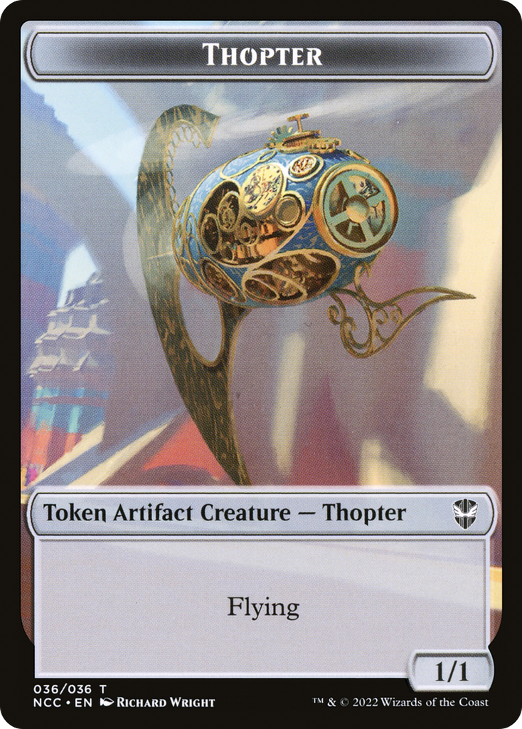 Magic: The Gathering - Thopter Token - New Capenna Commander Tokens