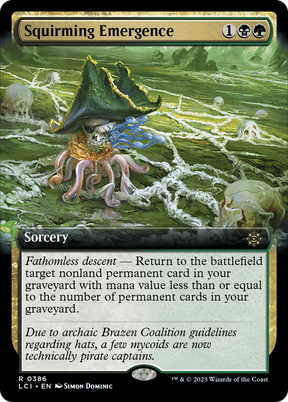 Magic: The Gathering - Squirming Emergence - The Lost Caverns of Ixalan