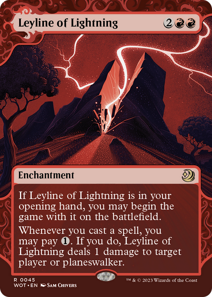 Magic: The Gathering - Leyline of Lightning - Wilds of Eldraine: Enchanting Tales