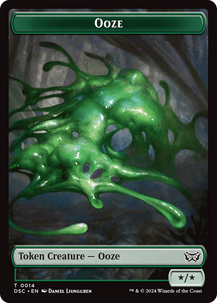 Magic: The Gathering - Ooze Token - Duskmourn Commander Tokens