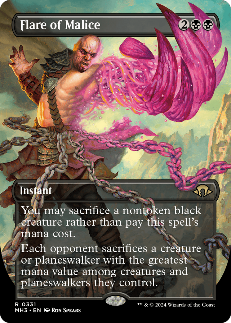 Magic: The Gathering - Flare of Malice Foil - Modern Horizons 3