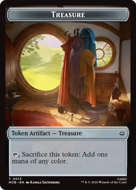 Magic: The Gathering - Treasure Token - The Hobbit Tokens