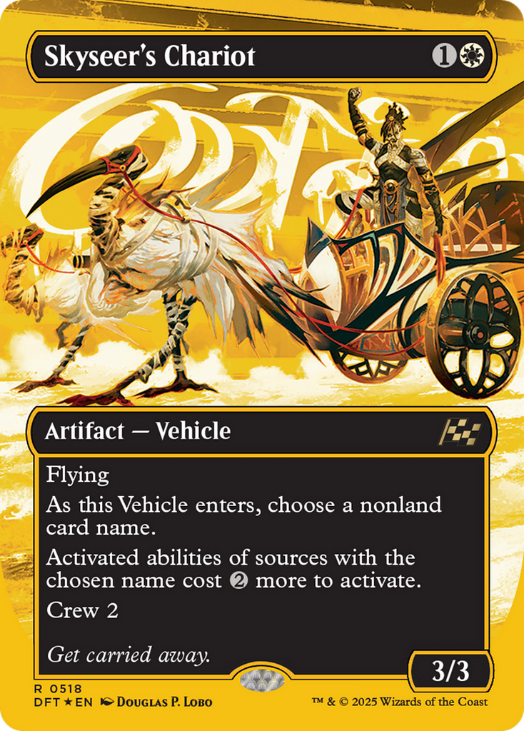 Magic: The Gathering - Skyseer's Chariot Foil - Aetherdrift