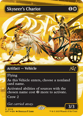 Magic: The Gathering - Skyseer's Chariot Foil - Aetherdrift