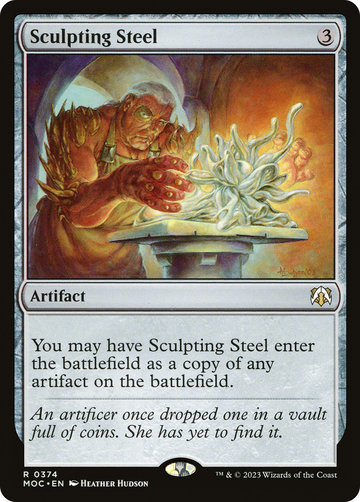 Magic: The Gathering - Sculpting Steel - March of the Machine Commander