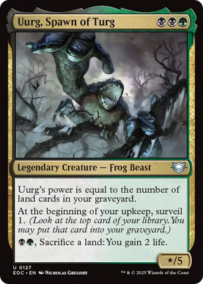 Magic: The Gathering - Uurg, Spawn of Turg - Edge of Eternities Commander