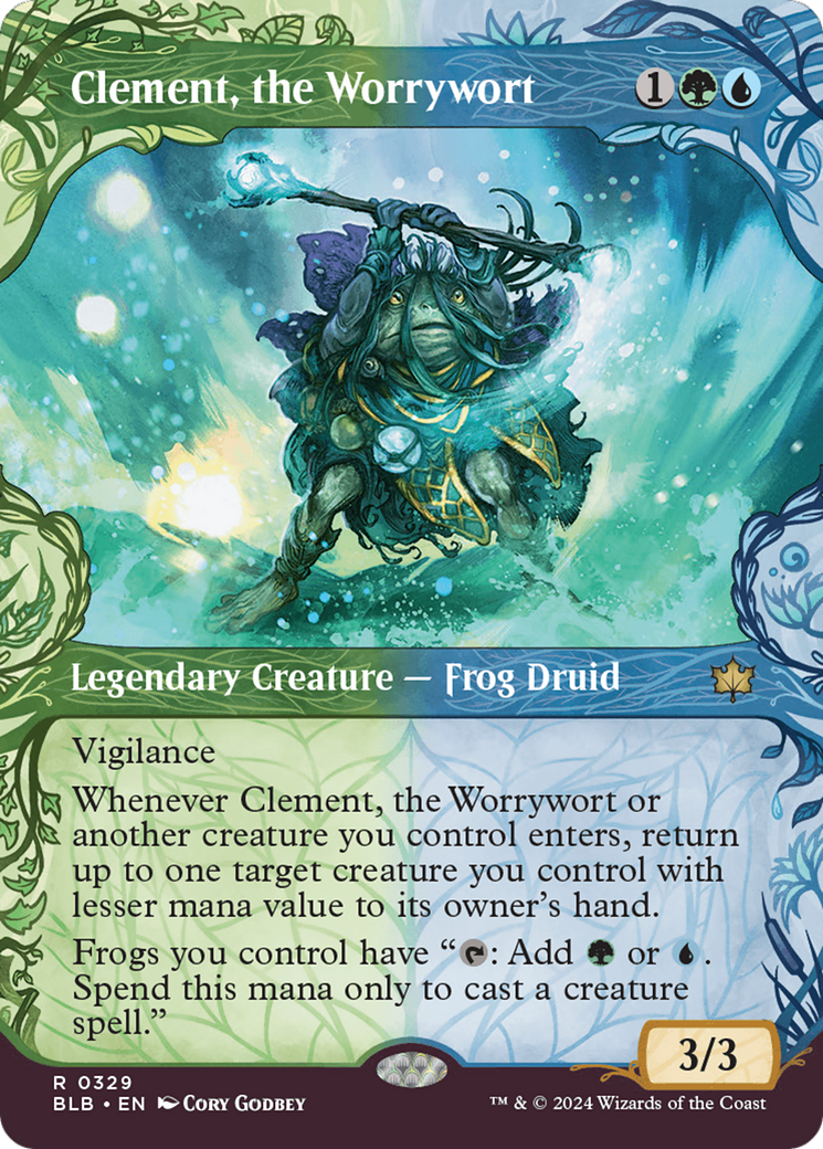 Magic: The Gathering - Clement, the Worrywort Foil - Bloomburrow