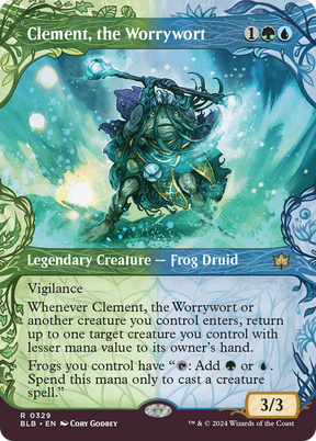 Magic: The Gathering - Clement, the Worrywort Foil - Bloomburrow