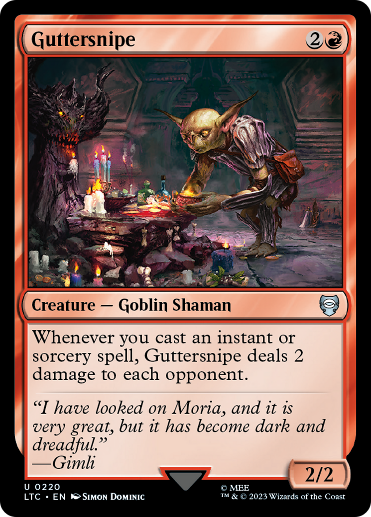Magic: The Gathering - Guttersnipe - Tales of Middle-earth Commander