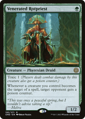 Magic: The Gathering - Venerated Rotpriest Foil - Phyrexia: All Will Be One