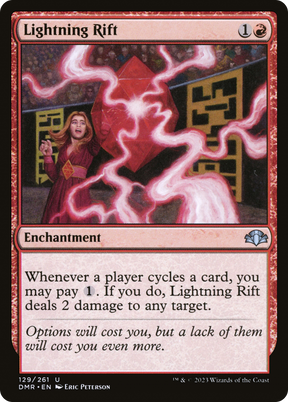 Magic: The Gathering - Lightning Rift Foil - Dominaria Remastered