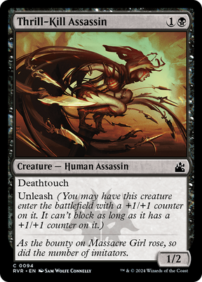 Magic: The Gathering - Thrill-Kill Assassin - Ravnica Remastered