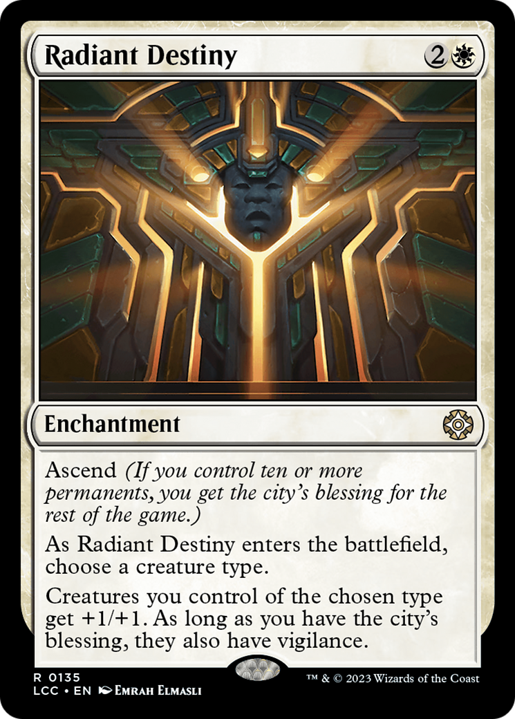 Magic: The Gathering - Radiant Destiny - The Lost Caverns of Ixalan Commander