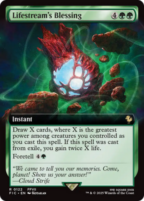 Magic: The Gathering - Lifestream's Blessing - Final Fantasy Commander